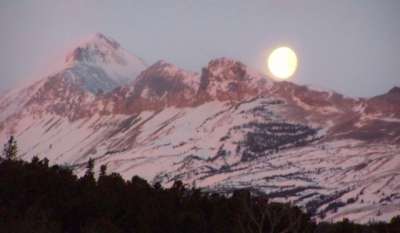 view from the lodge