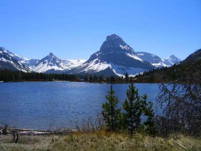 Two Medicine Lake, just minutes away